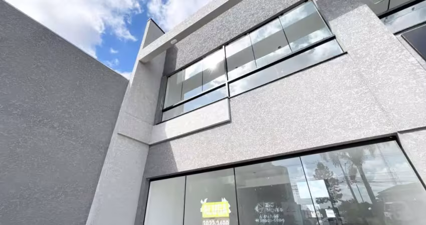 Sala comercial para alugar, 196.20 m2 por r$7000.00  - santa terezinha - fazenda rio grande/pr