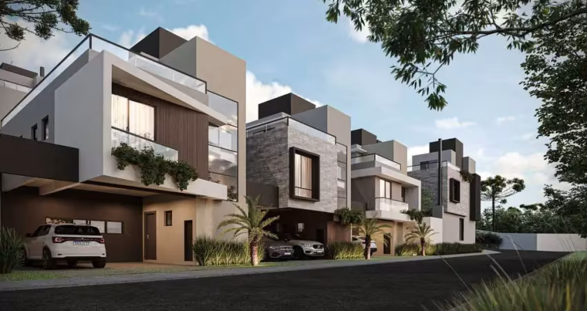 Casa de condomínio com 3 quartos  à venda, 247.13 m2 por r$2080000.00  - santa felicidade - curitiba/pr