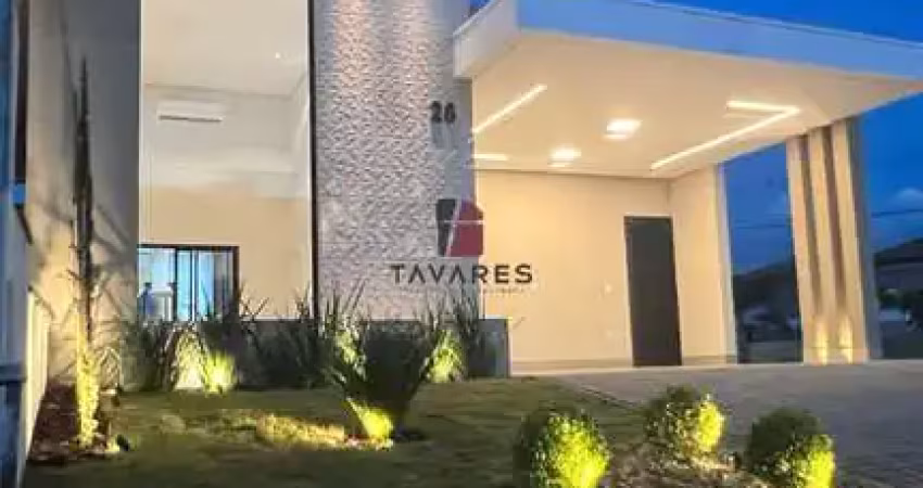 Excelente oportunidade: casa em condomínio à venda em paulínia-sp, parque brasil 500, 3 quartos, 3 suítes, 1 sala, 4 vagas de garagem, 145m².