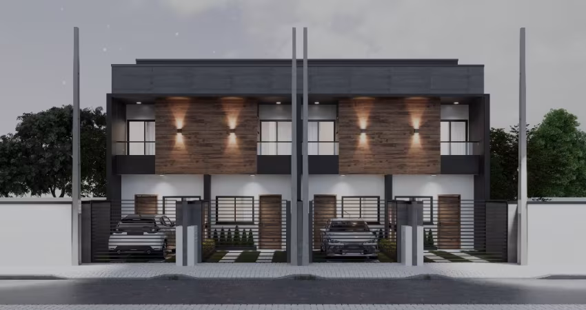 Sobrado Geminado á venda no Adhemar Garcia com 67 m2 e 2 suites a partir de R$ 298.000,00
