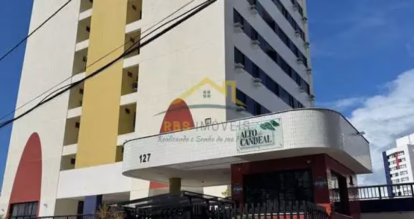 Candeal apartamento 3/4 suíte dependencia varanda 88m²  oportunidade 560 mil