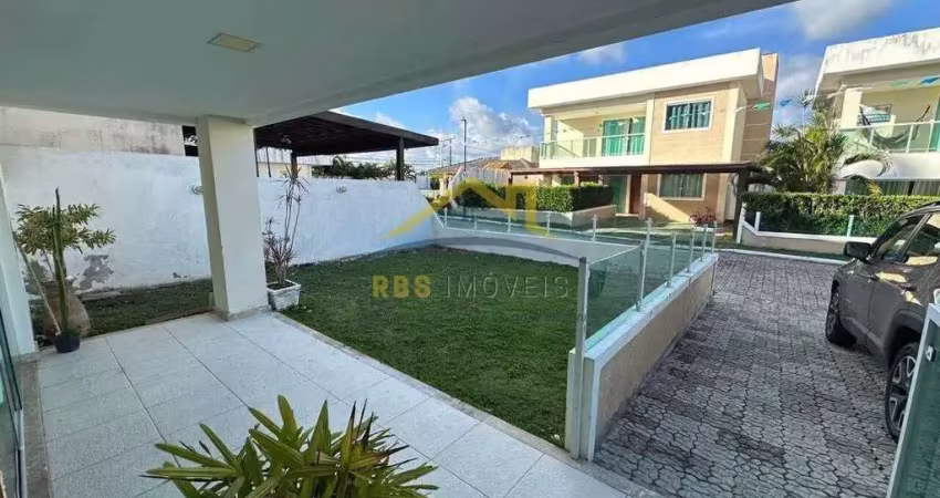 Jardim tropical - buraquinho casa em condomínio 4/4 3 suítes 220m² 989 mil