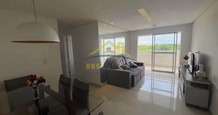 Apartamento reformado com vista mar no colina de piatã – porteira fechada