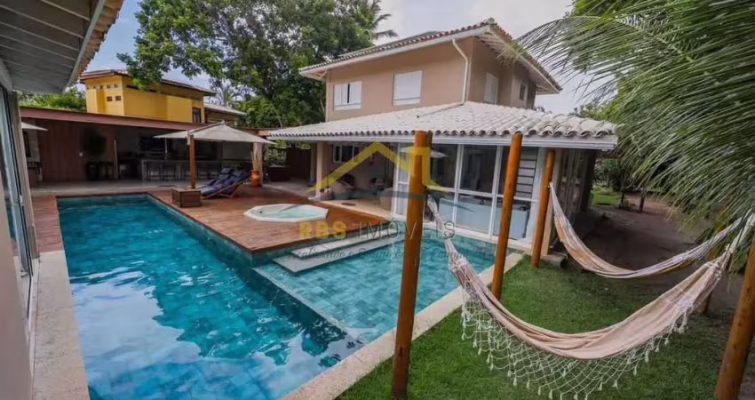 Quintas de sauípe laguna - casa venda condomínio quintas de sauípe 5 suítes