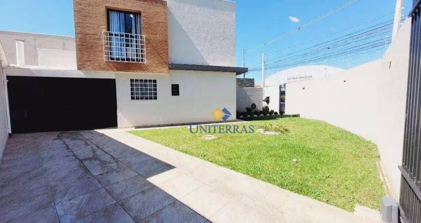 Sobrado com 3 dormitórios para alugar, 90 m² por R$ 2.549,00/mês - Campo Pequeno - Colombo/PR