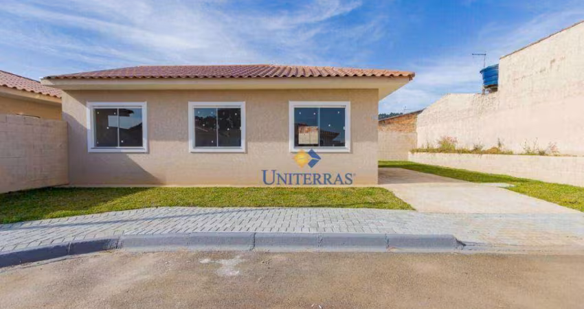 Casa com 3 dormitórios à venda, 58 m² por R$ 325.000,00 - Parque dos Lagos - Colombo/PR