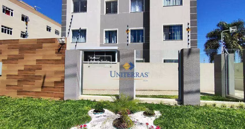 Apartamento com 2 dormitórios para alugar, 52 m² por R$ 1.390/mês - São Gabriel - Colombo/PR