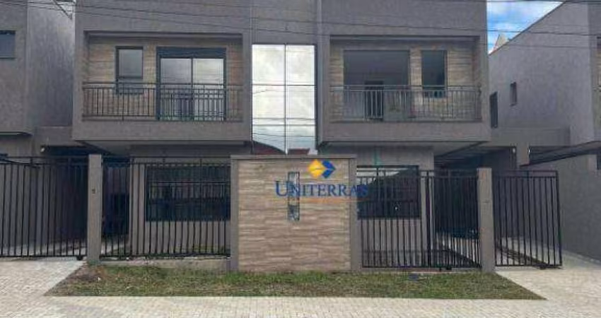 Sobrados com 3 quartos / suíte à venda, 111 m² por R$ 700.000 - Novo Mundo - Curitiba/PR