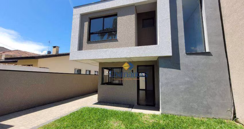 Sobrado com 3 dormitórios à venda, 93 m² por R$ 590.000,00 - Santa Cândida - Curitiba/PR