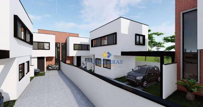 Sobrado com 3 dormitórios à venda, 83 m² por r$ 640.000,00 - bairro alto - curitiba/pr