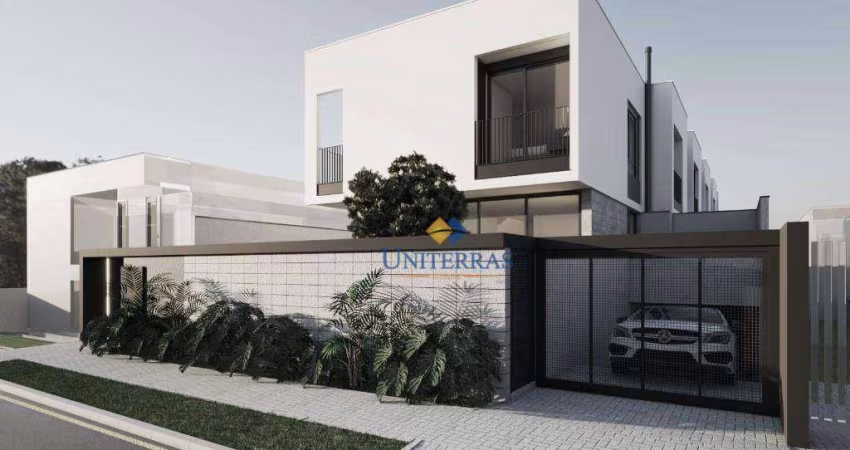 Sobrado com 3 dormitórios à venda, 110 m² por R$ 1.190.000,00 - São Braz - Curitiba/PR
