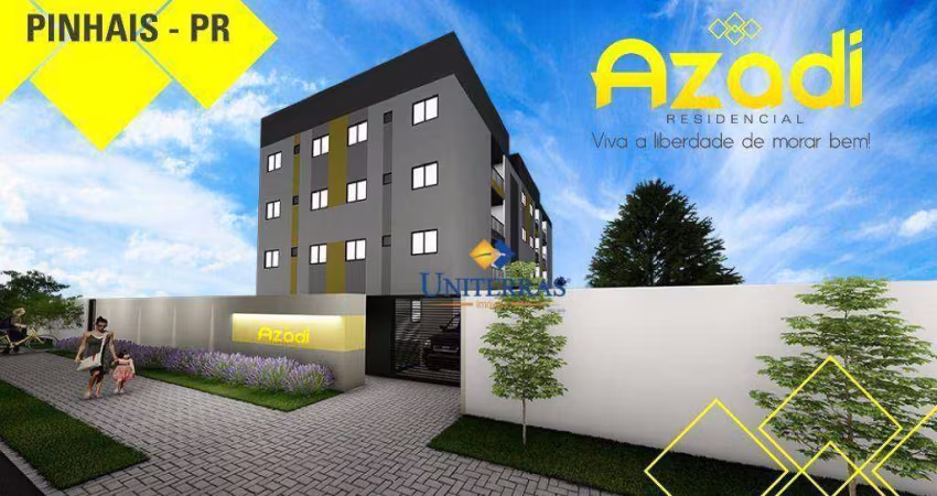 Apartamento com 2 dormitórios à venda, 47 m² por R$ 277.990,00 - Weissópolis - Pinhais/PR