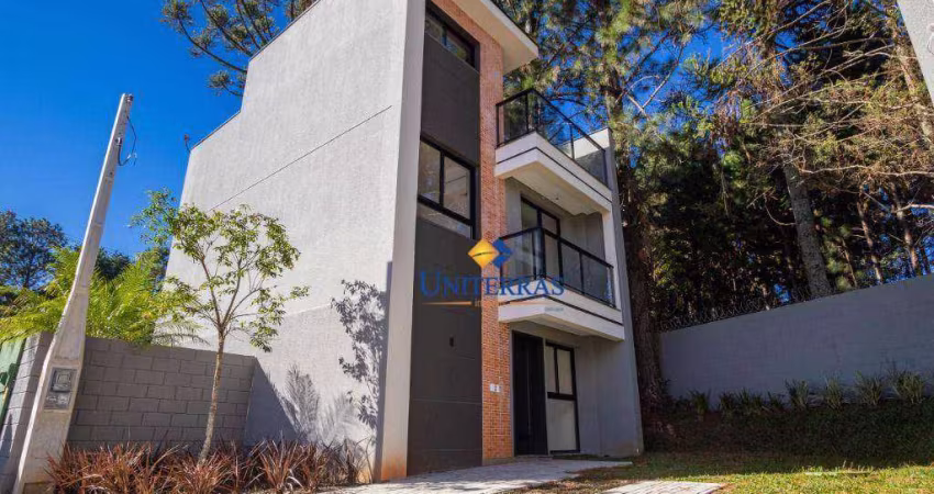 Sobrado com 3 dormitórios à venda, 112 m² por R$ 996.000,00 - Santa Cândida - Curitiba/PR
