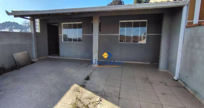 Casa com 3 dormitórios à venda, 57 m² por r$ 290.000,00 - guaraituba - colombo/pr