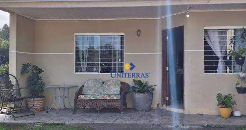 Casa com 2 dormitórios à venda, 50 m² por r$ 250.000,00 - parque do embu - colombo/pr