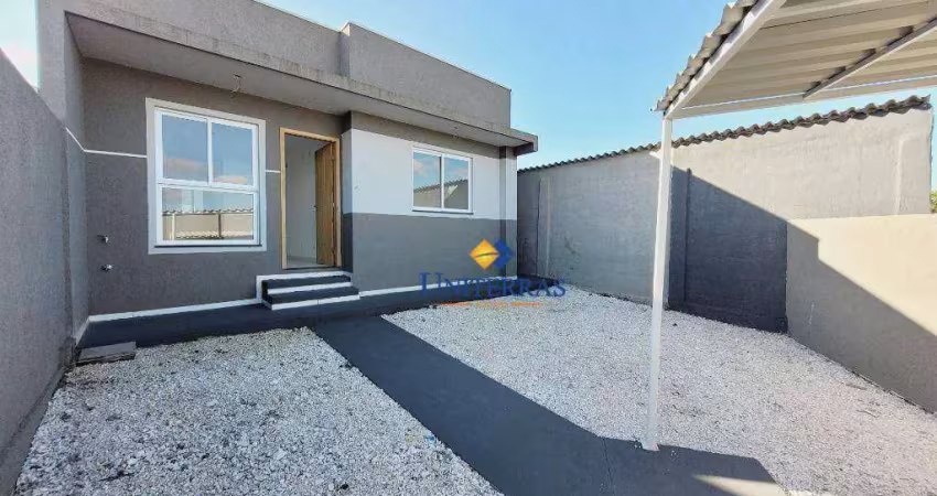 Casa com 3 dormitórios à venda, 60 m² por r$ 350.000,00 - parque do embu - colombo/pr
