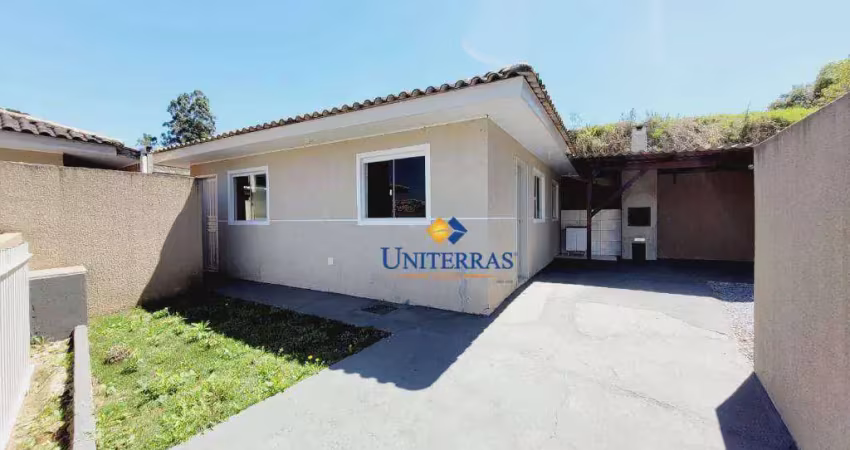 Casa com 3 dormitórios para alugar, 53 m² por r$ 1.800/mês - paloma - colombo/pr