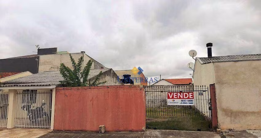 Terreno à venda, 144 m² por R$ 250.000,00 - Bairro Novo - Curitiba/PR