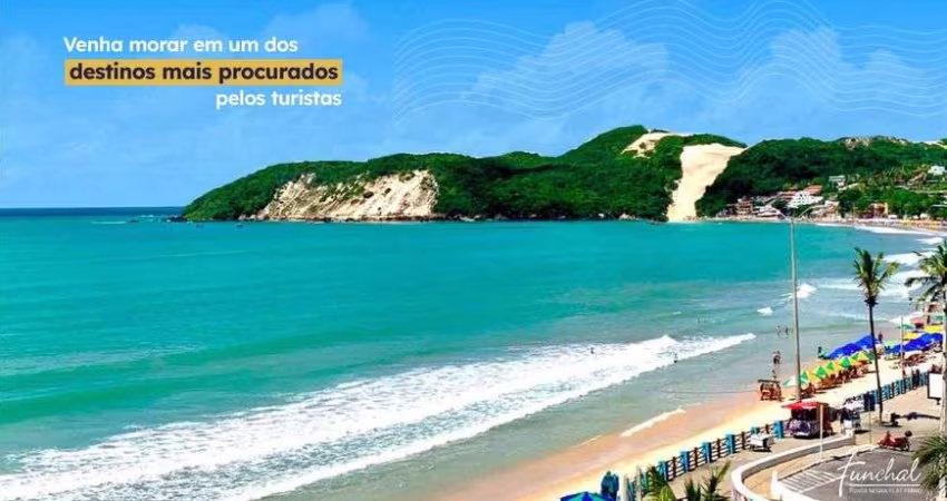 chegou a hora de você morar com essa Linda vista mar da praia de ponta negra