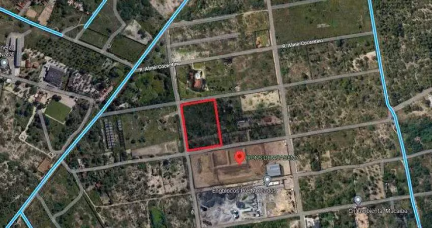 Oportunidade de investimento! à pouco metros da br 304 no polo industrial em macaíba.