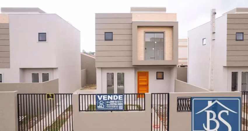 Sobrado com 3 dormitórios à venda, 80 m² por R$ 469.900,00 - Guaraituba - Colombo/PR