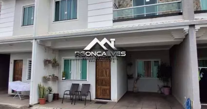 Sobrado à venda em piraquara, centro, com 3 quartos, 130m²