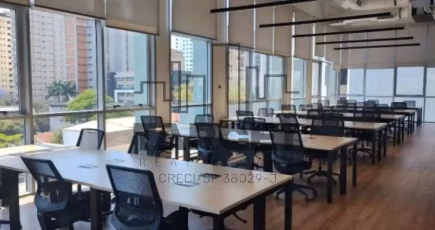 Escritório mobiliado de 3.050 m² em pinheiros em edifício premium