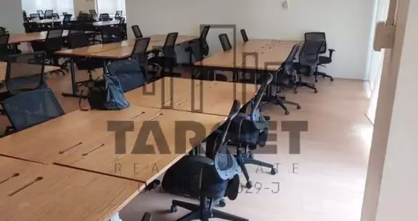 Excelente oportunidade de sala comercial mobiliada em pinheiros