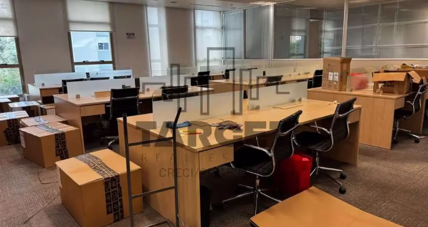 Conjunto comercial mobiliado pronto para alugar na paulista com 293 m²