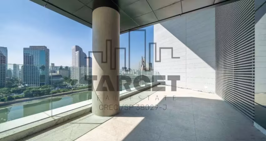 Conjunto comercial premium de 2.380m² para locação na marginal pinheiros sp