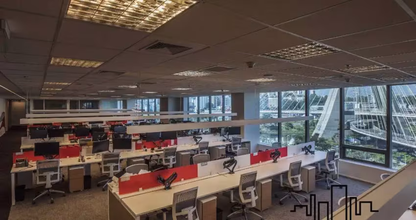 Conjunto comercial/sala mobiliada para alugar, 970m² - faria lima