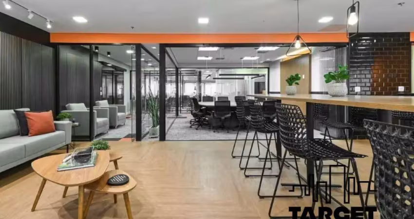 Confira! conjunto mobiliado para alugar com 340m² na berrini