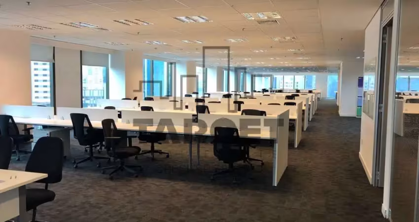 Conjunto comercial mobiliado para alugar com 1.030m² na berrini