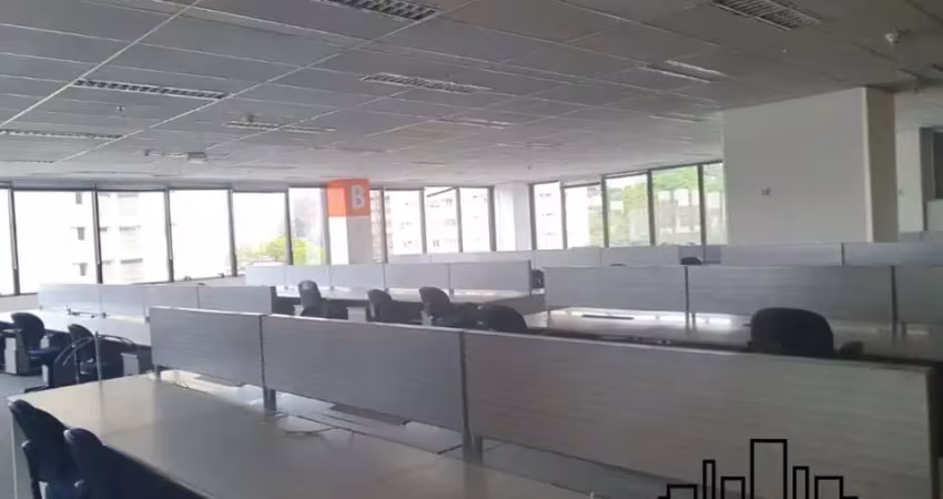 Andar/laje corporativa mobiliada para alugar, 1.017m² -  barra funda