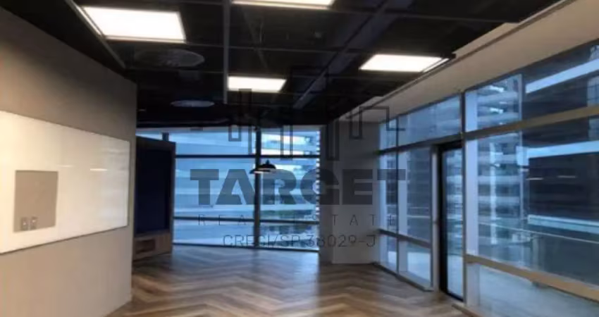 Escritório semi-mobiliado de 1.553 m² na chucri zaidan em edifício aaa