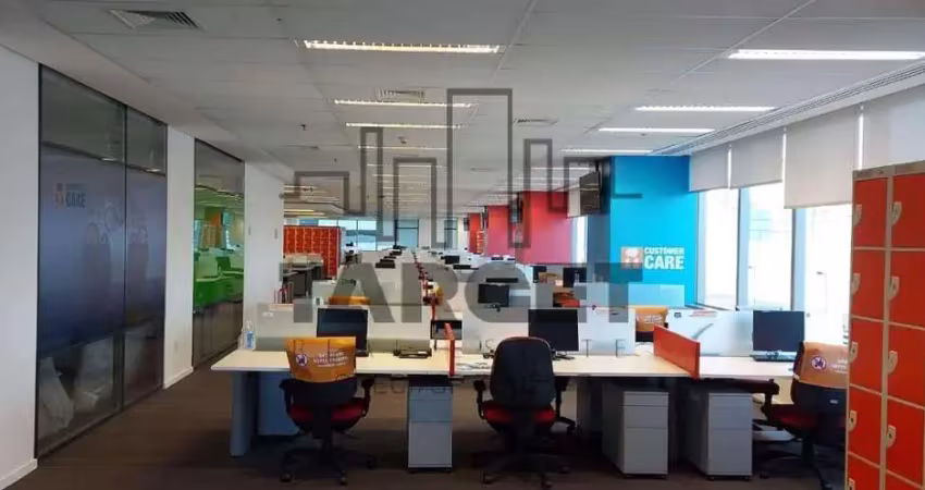 Sala comercial mobiliada de 1.695m² para alugar na chucri zaidan - sp