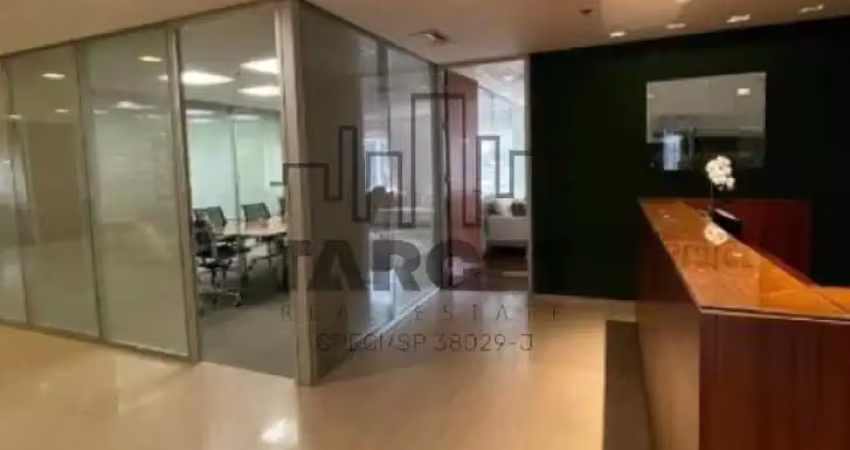 Aluguel sala comercial nova faria lima - escritório moderno com 320 m²
