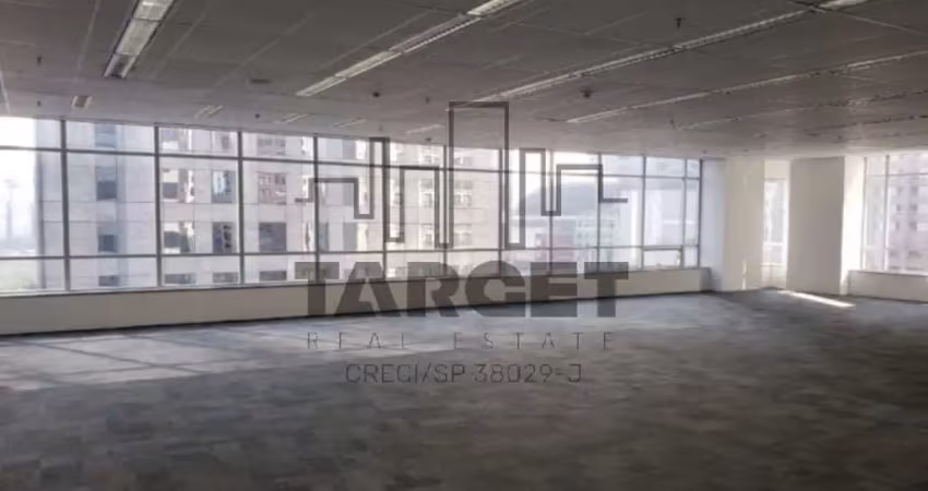 Conjunto comercial de alto padrão com 614m² na berrini -sp: venda ou locação.