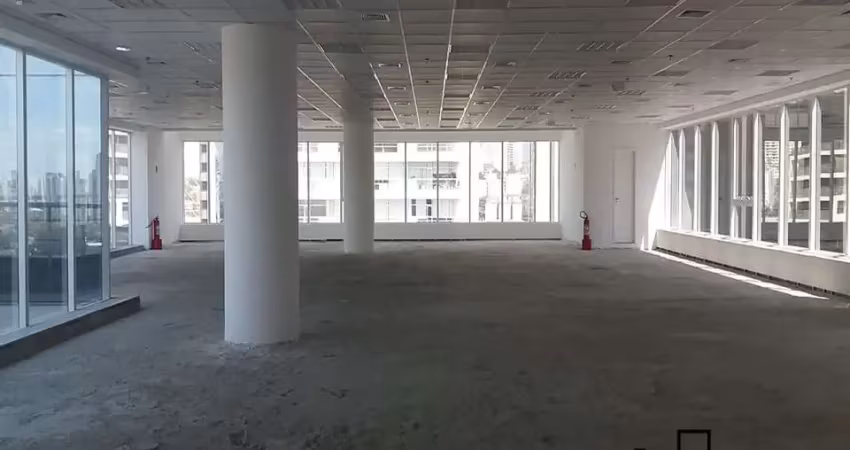 Excelente conjunto comercial de 1.100m² para locação em edifício a!!