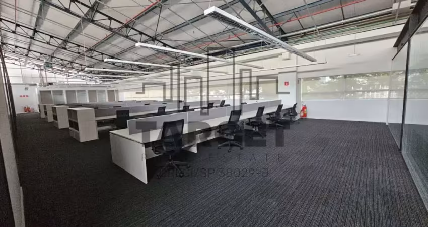 Conjunto comercial mobiliado na barra funda para alugar com 2.280m²