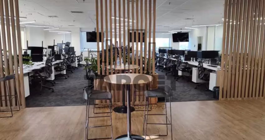 Conjunto comercial mobiliado e pronto com 400 m² na faria lima