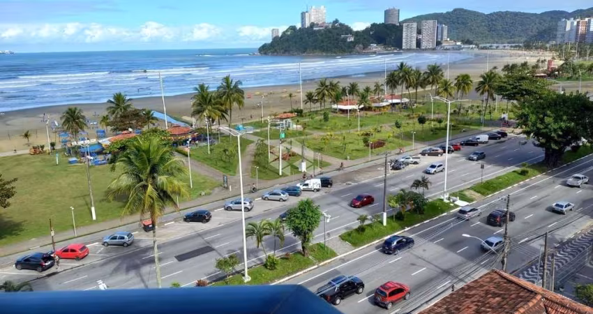 Apartamento em São Vicente em frente ao mar