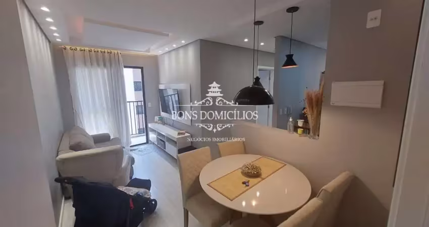 Abaixo do preço!! Impecável apto pronto c/ varanda prox. Templo Budista de Cotia