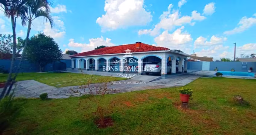 CASA TERRÉA NO CONDOMÍO HARAS BELA VISTA VARGEM GRANDE PAULISTA COM 4 DORMS EM TERRENO DE 1.200 M2
