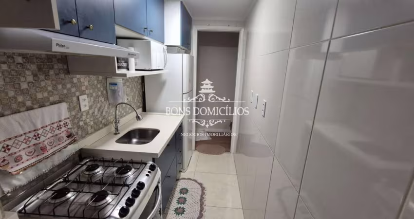Apartamento à venda em Cotia-SP, Jardim da Glória: 2 quartos, sala, banheiro e vaga de garagem! 50,50m² de conforto!