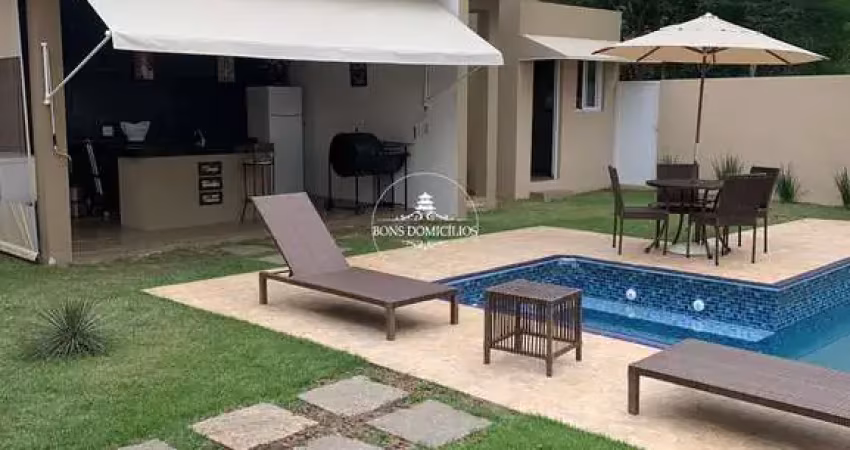 Locação casa 3 suites, armários, sala 2 ambientes, piscina privativa,   condomínio clube