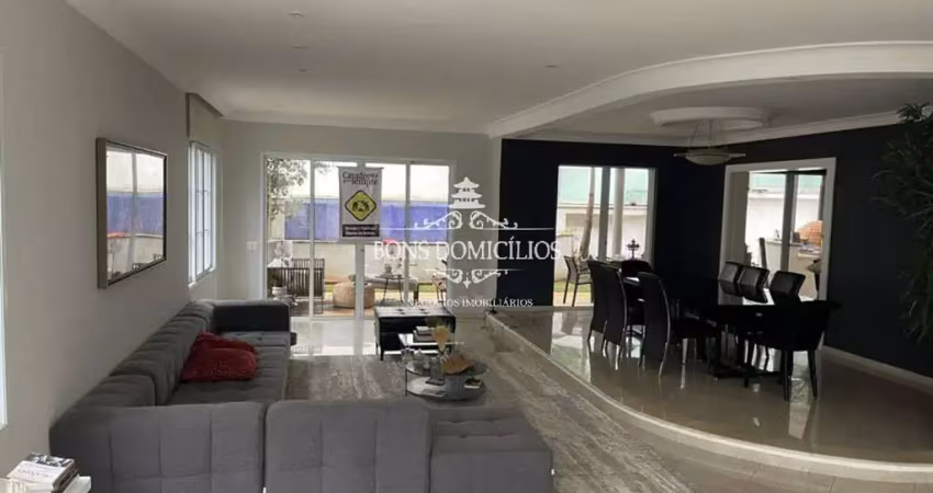 Casa para locação em santana de parnaíba-sp, tamboré; 5 quartos, 4 suítes, 4 salas, 6 banheiros, 4 vagas, 570m².