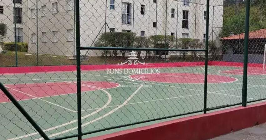 Imperdível: apartamento à venda ou locação em cotia-sp, no jardim da glória! 02 quartos, 2 salas, 01 banheiro, 01 vaga de garagem, 45,00 m² de área.