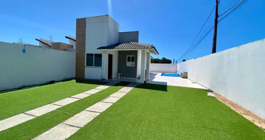 Casa plana na rua pampas, 155, pires façanha, eusébio - locação - r$ 2.790,00