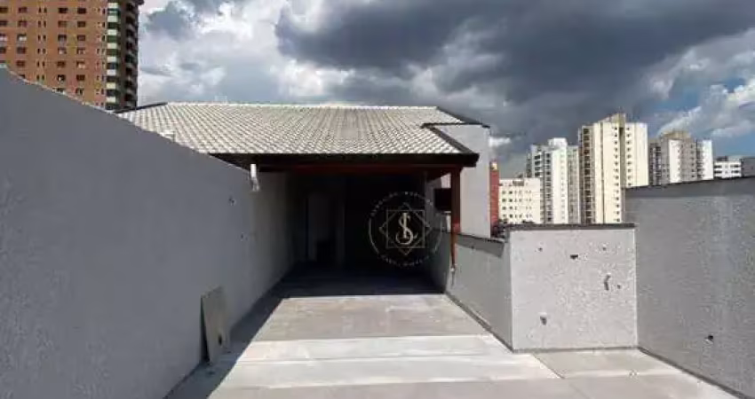 Cobertura com 3 dormitórios à venda, 150 m² por r$ 800.000,09 - parque das nações - santo andré/sp